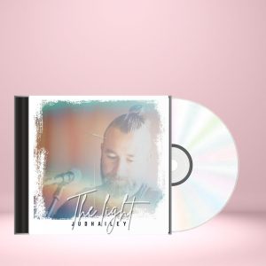 Product image of 'The Light' single by Jud Hailey, showcasing CD cover art featuring vibrant light motifs symbolizing hope and resilience, with text highlighting the inclusion of exclusive digital download and inner circle QR code access.